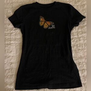 Aeropostale Juniors Butterfly Tee